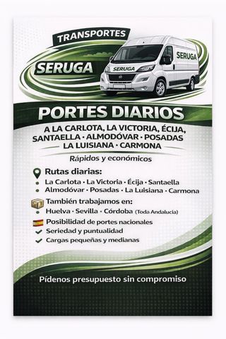 Portes con furgoneta