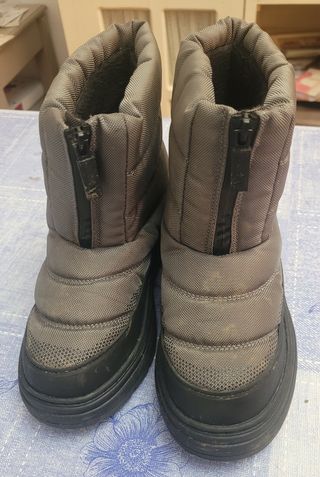 Botas de nieve infantiles grises