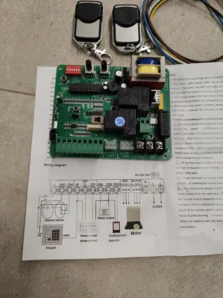 Placa control motor puerta corredera T329