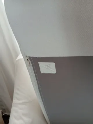 Sofá Ikea 3 plazas tela blanco