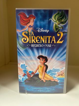 Lote 3 VHS películas Disney