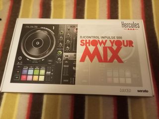 Controlador DJ Hercules Negro