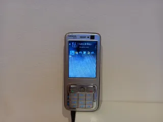 Teléfono Móvil Nokia N73 Plata