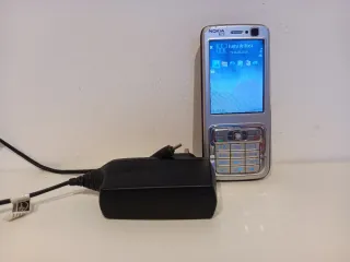 Teléfono Móvil Nokia N73 Plata