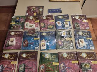 Lote 64 Rosarios Colección Salvat Nuevos