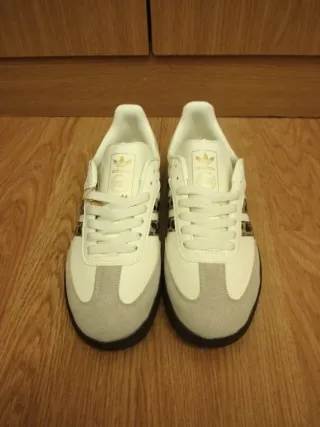 Adidas Samba Animal Print Beige/Blanco