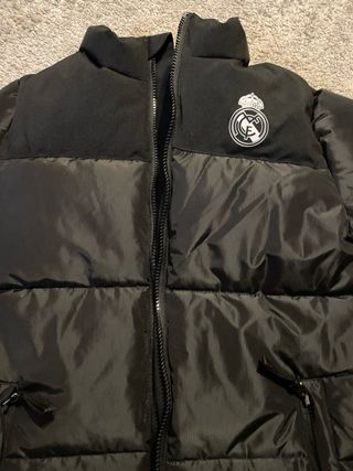 Plumífero Real Madrid Negro Talla 152