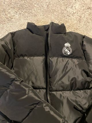 Plumífero Real Madrid Negro Talla 152