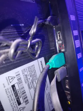 Televisión Samsung 55 Negra