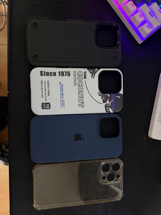 Fundas iPhone 16 Pro Max (4 unidades)