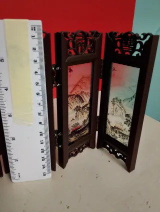 Muebles miniatura orientales