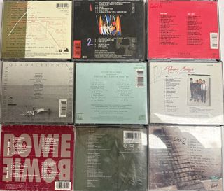 Lote CDs Rock: Stones, Dire Straits, Clapton...