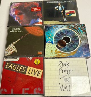 Lote CDs Rock: Stones, Dire Straits, Clapton...