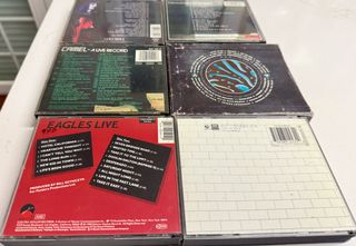 Lote CDs Rock: Stones, Dire Straits, Clapton...