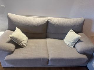 Conjunto Sofá 3+2 plazas Tela Gris verdoso