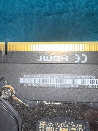 Nvidia RTX 4070 Ti Super 16GB MSI