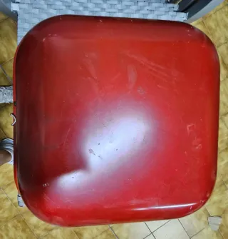 Barbacoa Portátil Cokor Roja Desmontable