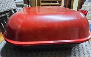Barbacoa Portátil Cokor Roja Desmontable