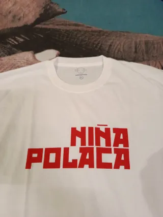 Camiseta La Niña Polaca Talla XL Roja