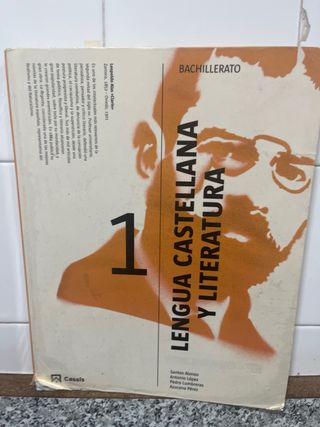 8 Libros de 1º de bachillerato