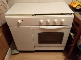 Cocina a gas Nafe blanca