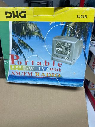 Televisor Antiguo DHG para Coche Clásico