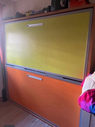 Literas abatibles madera, metal y plástico