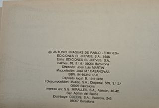 Cómic Forges “Un país de Romerales”  Humor gráfico