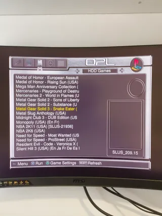 PS2 FAT + HDD + Mando