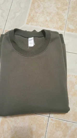 Camiseta Decathlon Verde Oliva Hombre