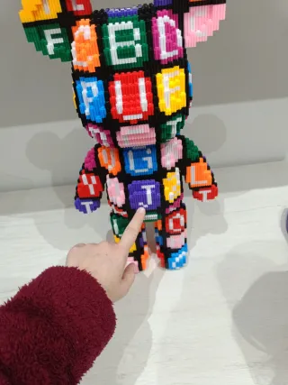 Oso construcción tipo Lego