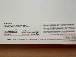 Apple Watch 44mm. Cactus Sport Band