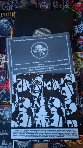 Vinilo Revenge Attack.Blood.Revenge Crystal Clear