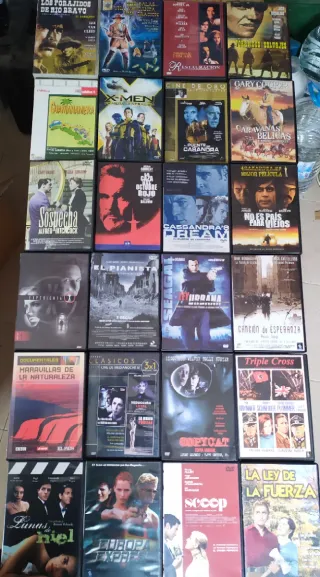 Lote Películas vamos géneros 24 DVDs
