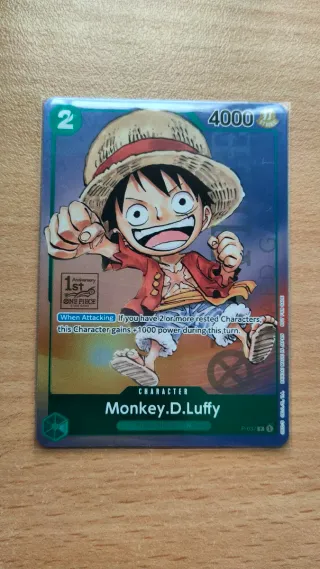 One Piece Monkey D. Luffy P-037 Promo