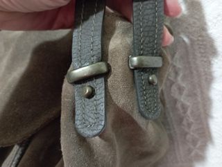 BOLSO DE PIEL VUELTA DE ZARA