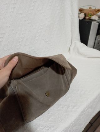 BOLSO DE PIEL VUELTA DE ZARA