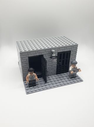 Cárcel compatible Lego con 2 celdas