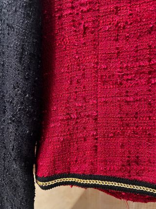 Chaqueta Mango Roja y Negra Talla M