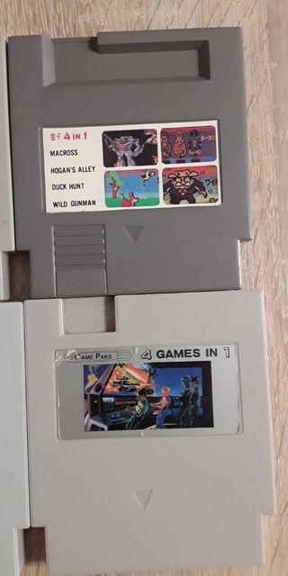Cartuchos Juegos NES Clónica