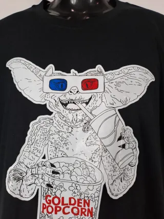 Camiseta Gremlin Palomitas Gafas 3D