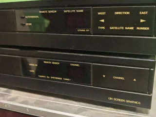 NEC Posicionador Antena y Receptor Satélite