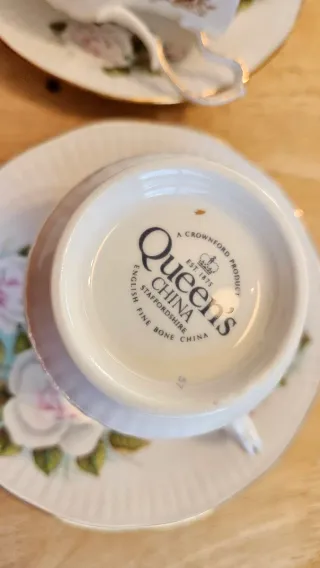 Juego de té Queen’s China Vintage