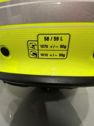 Casco BMW SYSTEM 7 Carbon Negro/Amarillo Fluor