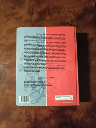 BIOQUÍMICA Segunda Edición. [Hardcover]