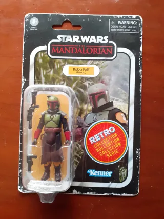 Star Wars Mandalorian Figuras Retro Collection