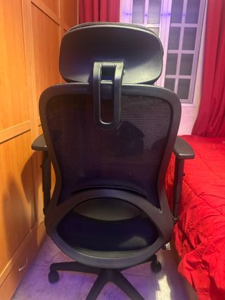 Silla Ergonómica Escritorio Negra