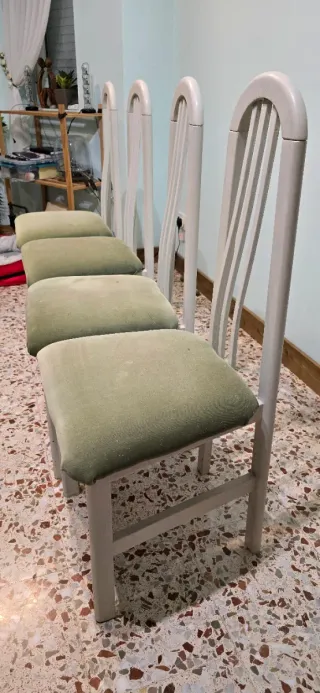 RAGALO Conjunto de 4 sillas