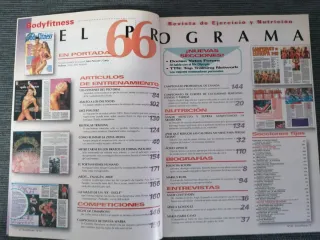 Revista culturismo Body Fitness Nº 78 y Nº 79