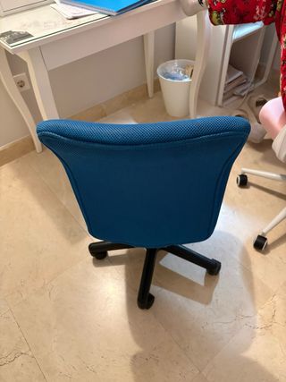 2 Sillas estudio infantil azul